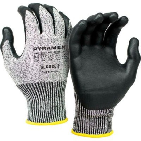 Pyramex Nitrile Micro-Foam Dipped Glove, Size Large, GL602 Series - Pkg Qty 12 GL602C3L